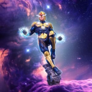 Estatua Art Scale Deluxe de Nova en Marvel por Iron Studios - Imagen 8