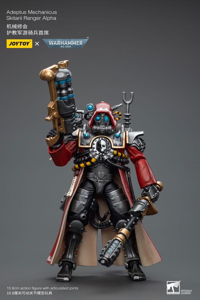 Figura de Skitarii Ranger Alpha del Adeptus Mechanicus 1/18 en Warhammer 40,000 por JoyToy