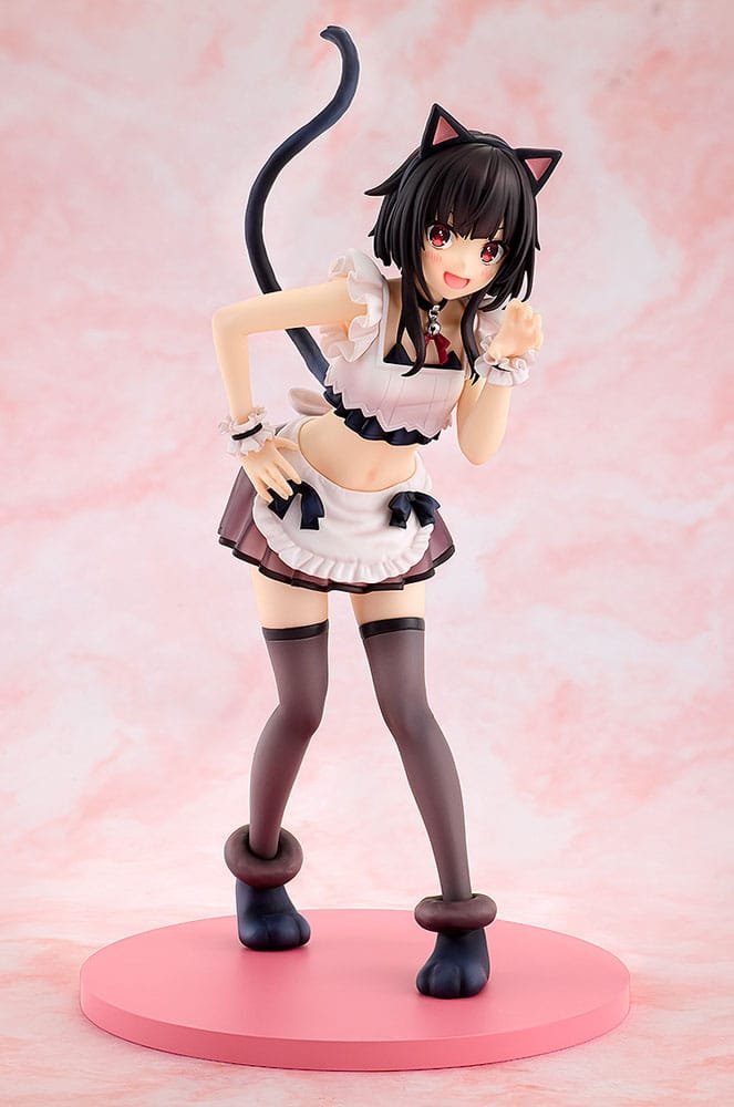 Estatua PVC de Megumin Light Novel Catgirl Maid Ver. en KonoSuba God's blessing on this wonderful world! por Kadokawa - Imagen 4