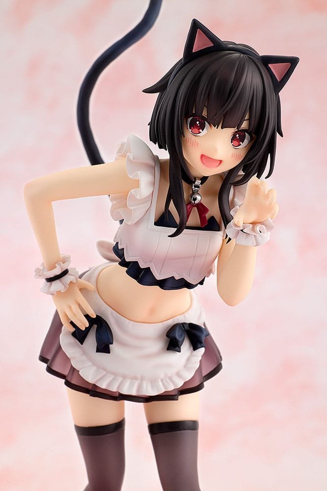 Estatua PVC de Megumin Light Novel Catgirl Maid Ver. en KonoSuba God's blessing on this wonderful world! por Kadokawa - Imagen 7