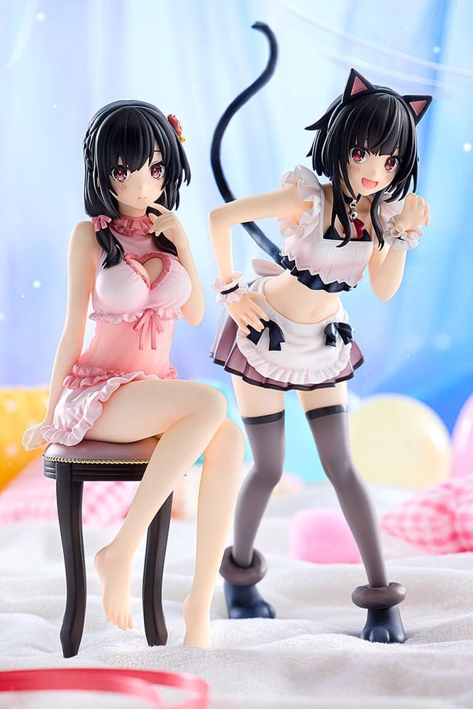 Estatua PVC de Megumin Light Novel Catgirl Maid Ver. en KonoSuba God's blessing on this wonderful world! por Kadokawa - Imagen 8