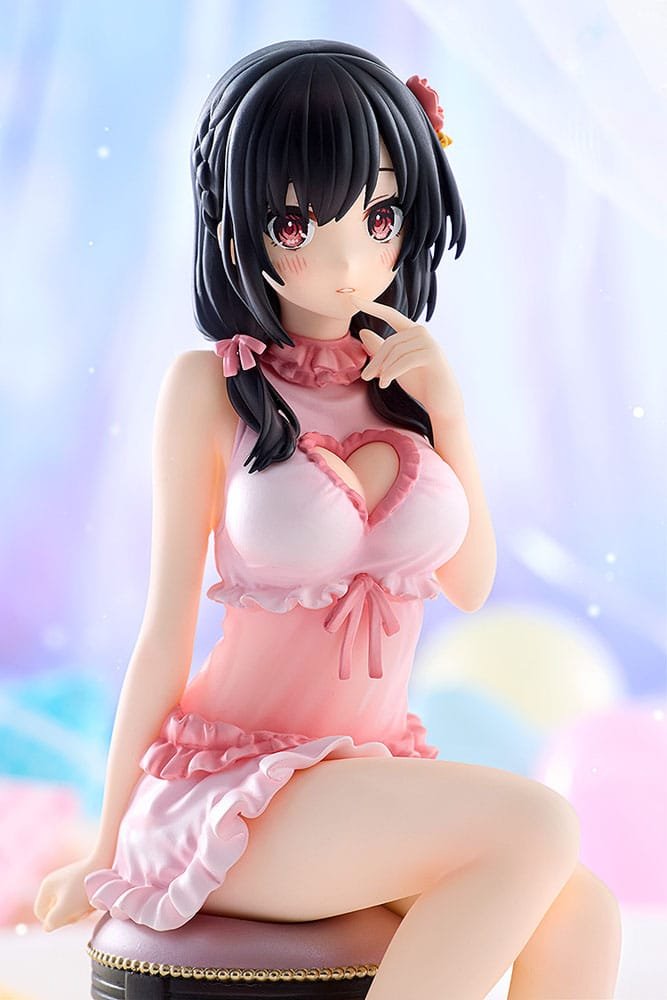 Estatua PVC de Yunyun Light Novel Negligee Ver. en KonoSuba God's blessing on this wonderful world! por Kadokawa - Imagen 3
