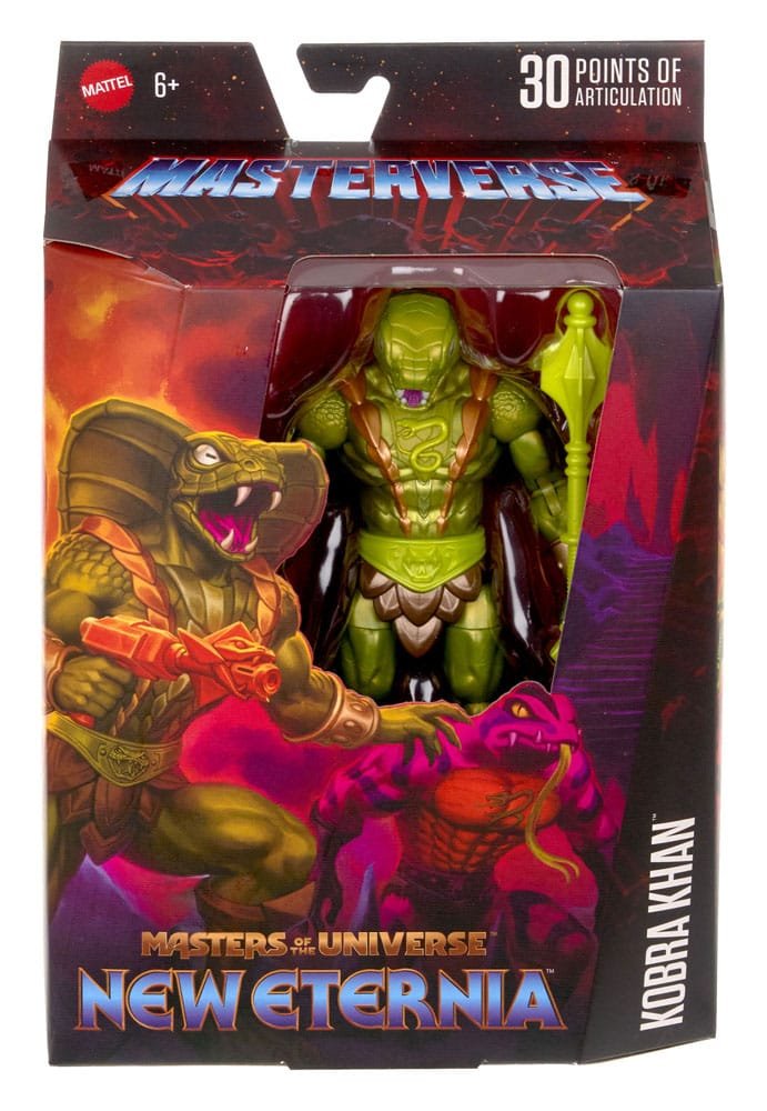Figura New Eternia de Kobra Khan en Masters of the Universe por Mattel - Imagen 3