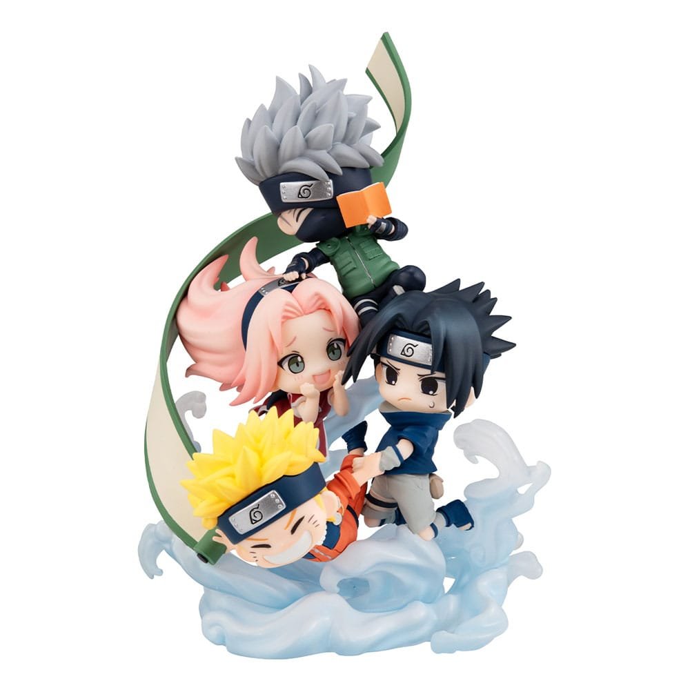 Estatua PVC FigUnity Gather here Team 7 en Shangri-La Frontier por Megahouse