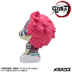 Estatua PVC Look Up de Akaza (con cojín exclusivo) en Demon Slayer: Kimetsu no Yaiba por Megahouse - Imagen 5
