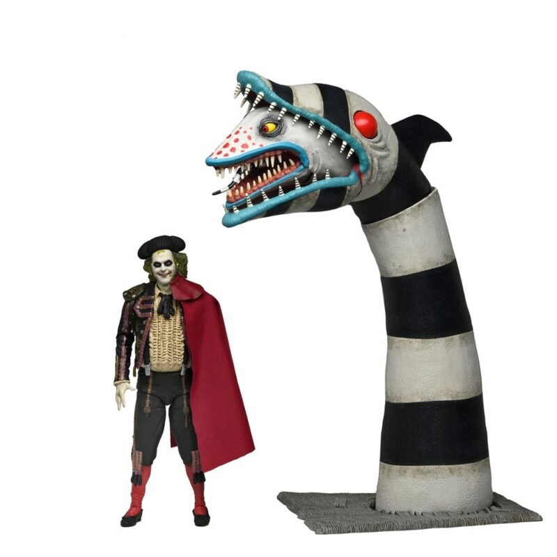 Pack de 2 Figuras Ultimate "Matador" Beetlejuice y Sandworm en Beetlejuice por NECA