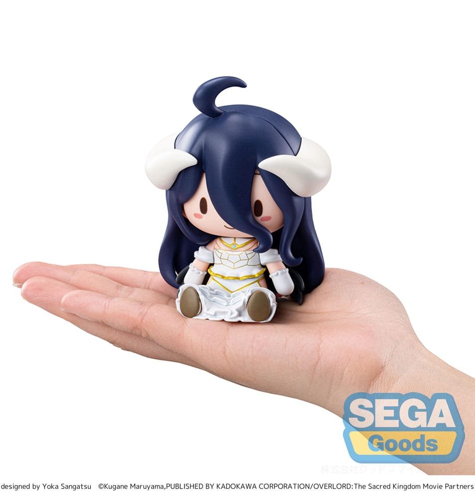 Minifigura Fuwa Petit Chibi PVC de Albedo en Overlord por Sega - Imagen 6