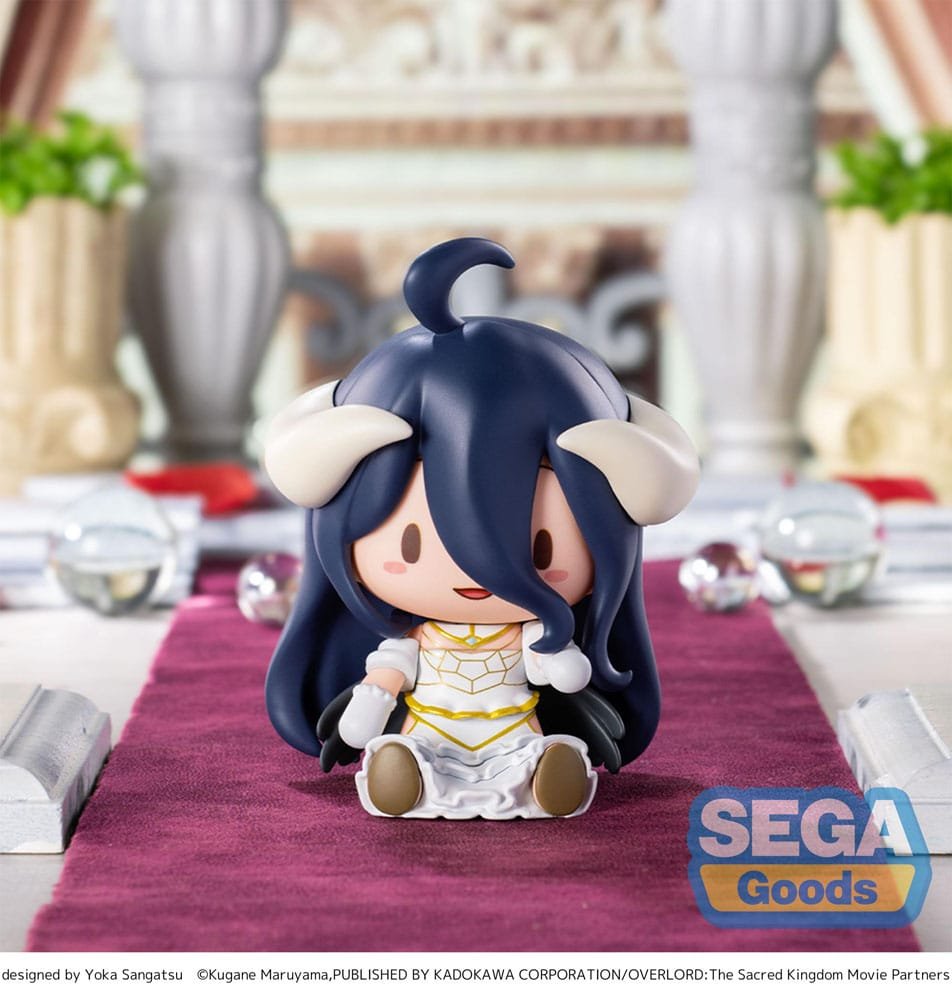 Minifigura Fuwa Petit Chibi PVC de Albedo en Overlord por Sega - Imagen 7