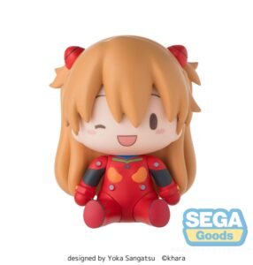 Minifigura Fuwa Petit Chibi de Asuka Plug Suit en Evangelion: New Theatrical Edition por Sega - Imagen 2