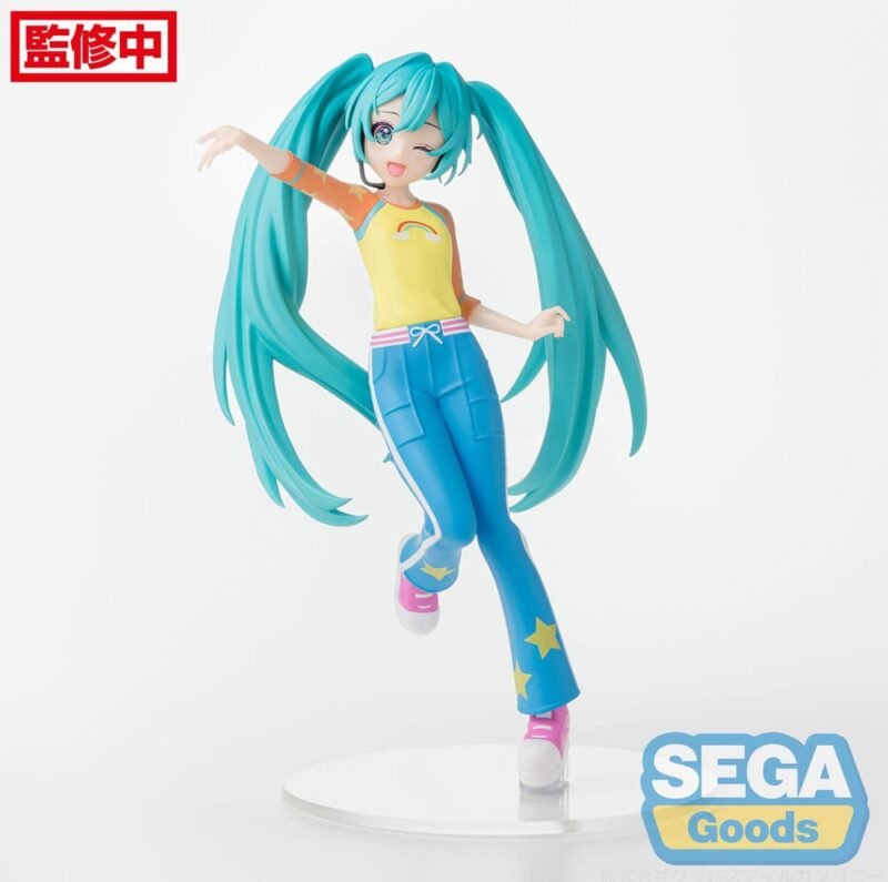 Estatua PVC Desktop x Decorate Collections Hatsune Miku Love Costume Ver. en Hatsune Miku x Love and Berry Dress Up and Dance! por Sega
