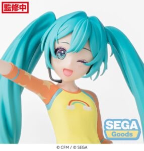 Estatua PVC Desktop x Decorate Collections Hatsune Miku Love Costume Ver. en Hatsune Miku x Love and Berry Dress Up and Dance! por Sega - Imagen 4