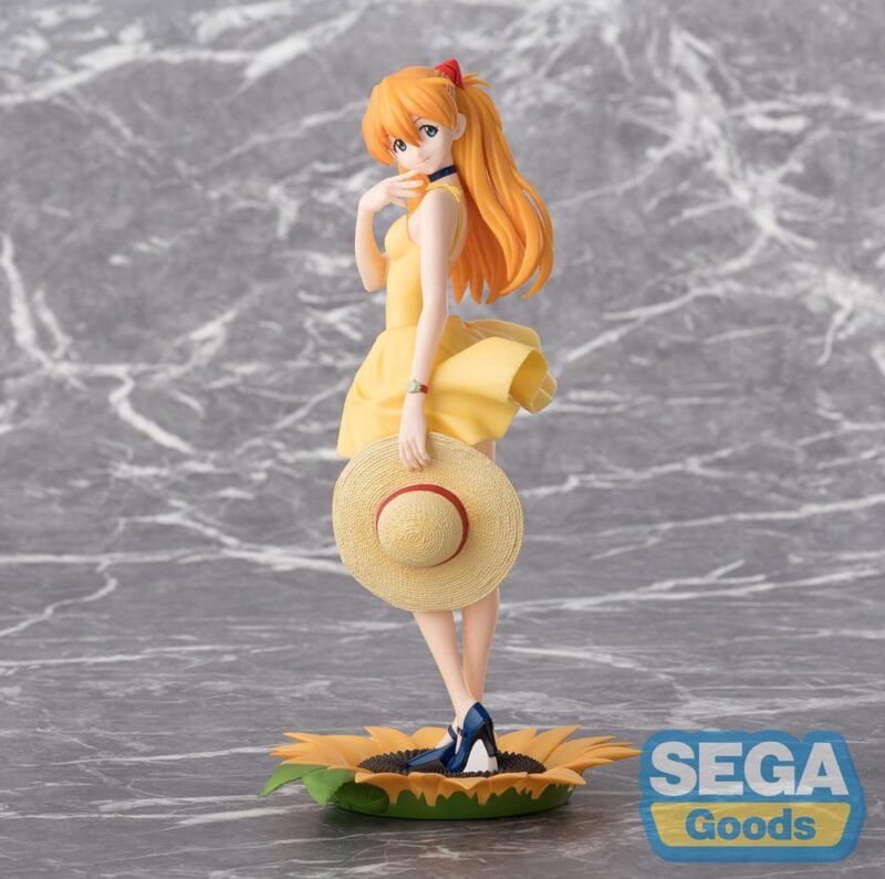 Estatua Luminasta PVC de Asuka Summer Dress Ver. 2 en Rebuild of Evangelion por Sega