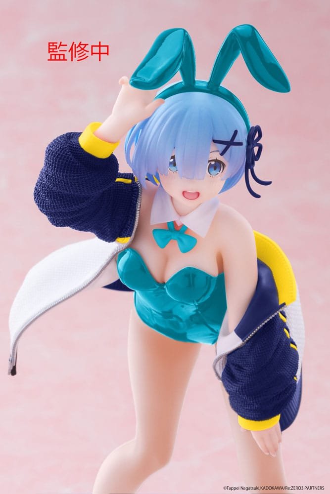 Estatua Coreful PVC Rem Jacket Bunny Renewal Ver. en Re:Zero por Taito Prize - Imagen 5