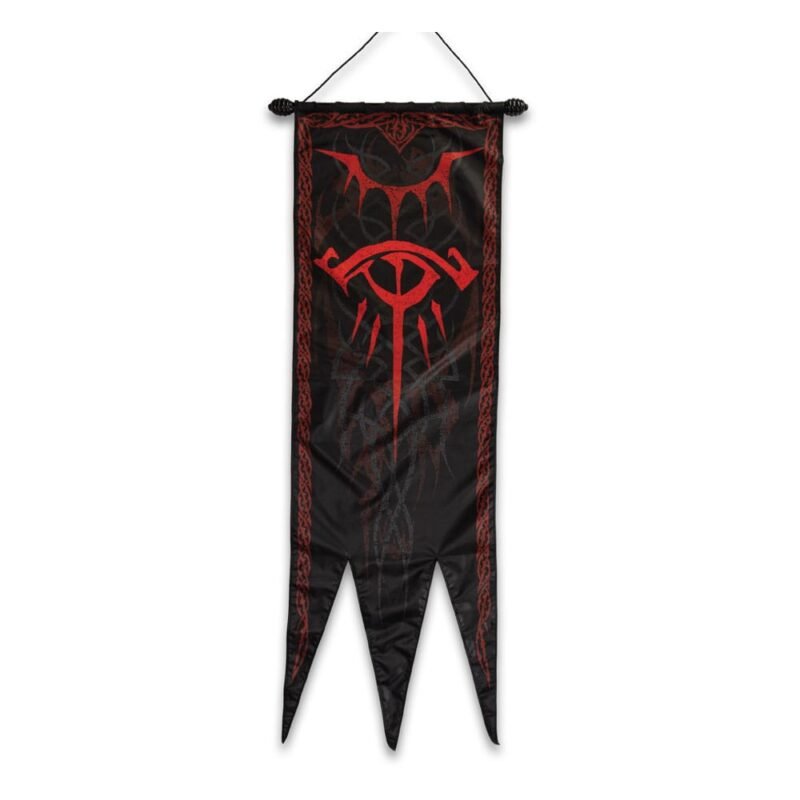 Réplica del estandarte de guerra de Sauron en El Señor de los Anillos por United Cutlery