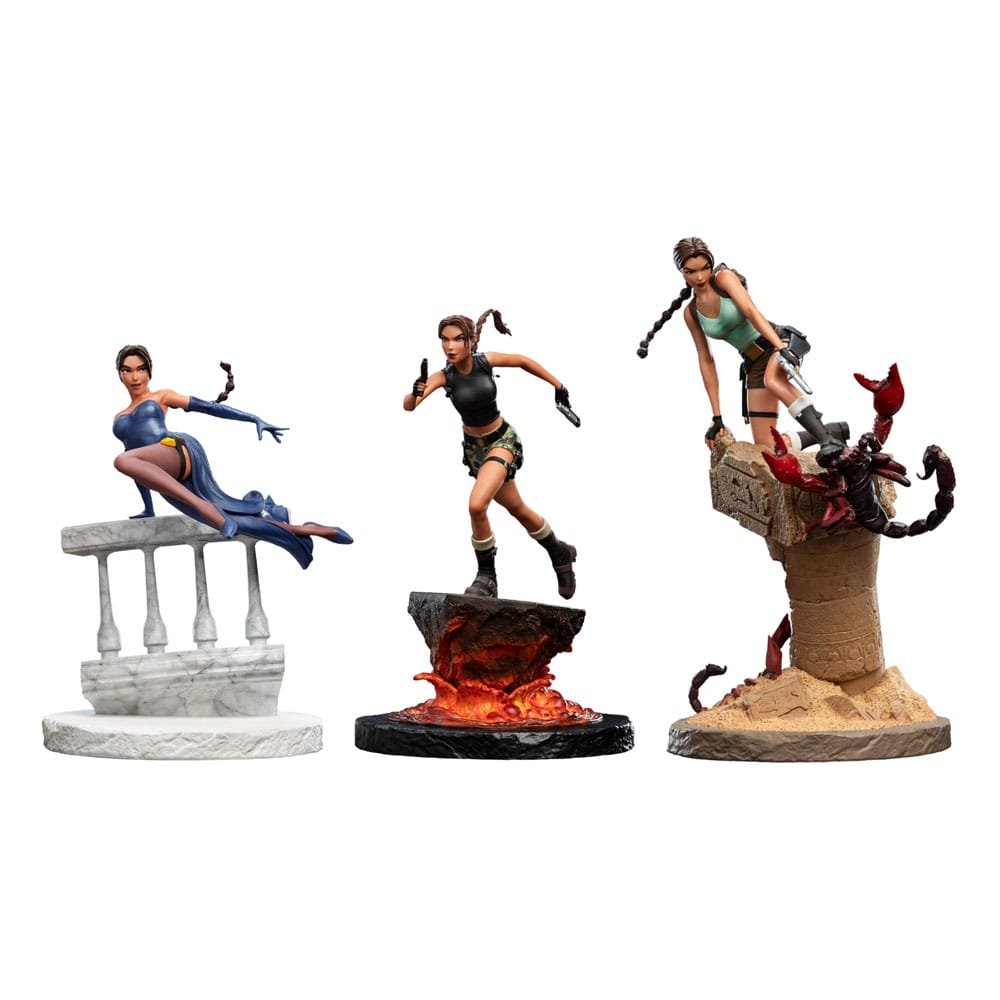 Estatua Lara Croft The Sanctuary of Flame en Tomb Raider por Weta Workshop - Imagen 5