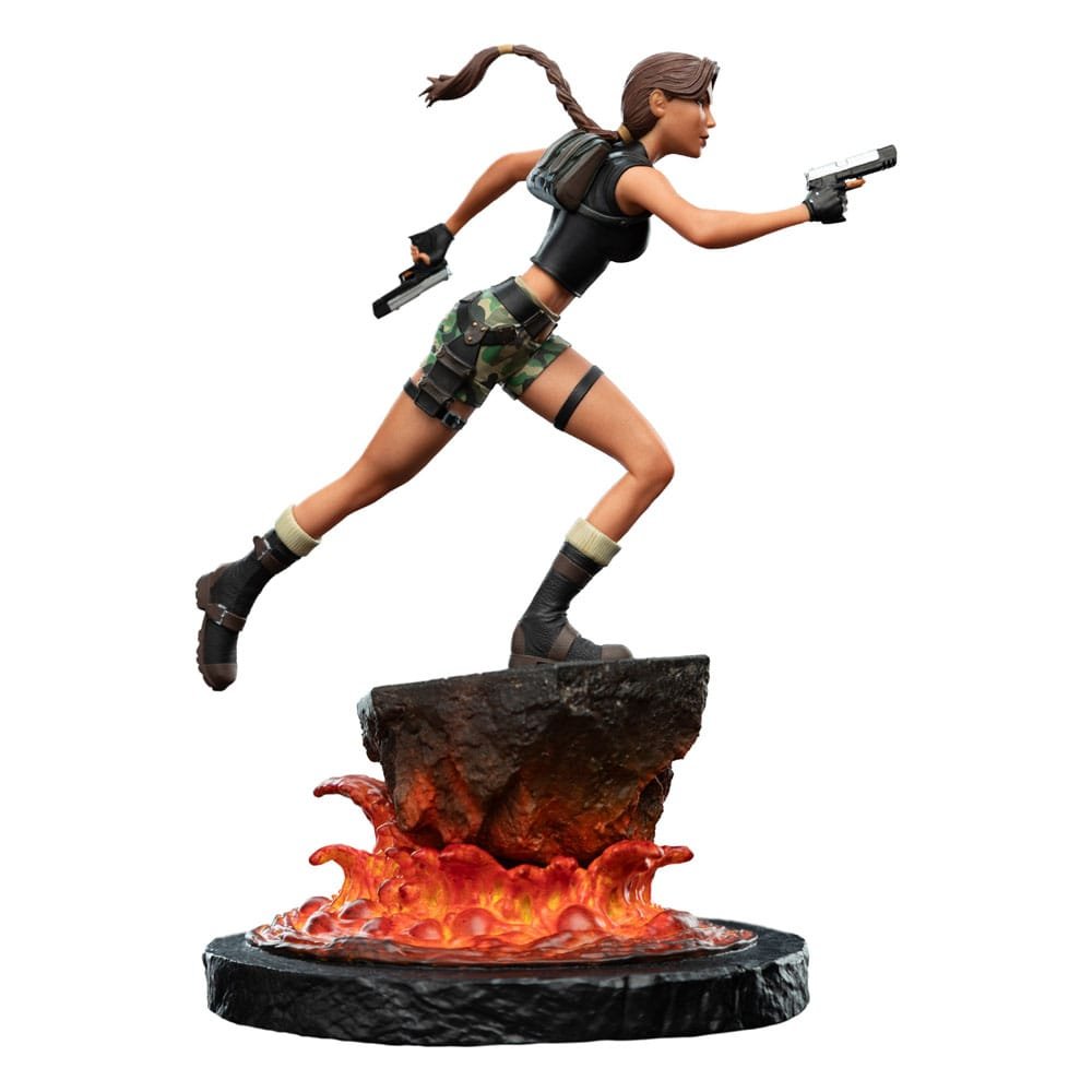 Estatua Lara Croft The Sanctuary of Flame en Tomb Raider por Weta Workshop - Imagen 9