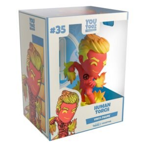 Figura Vinyl de la Antorcha Humana en Los 4 Fantásticos por Youtooz - Imagen 5
