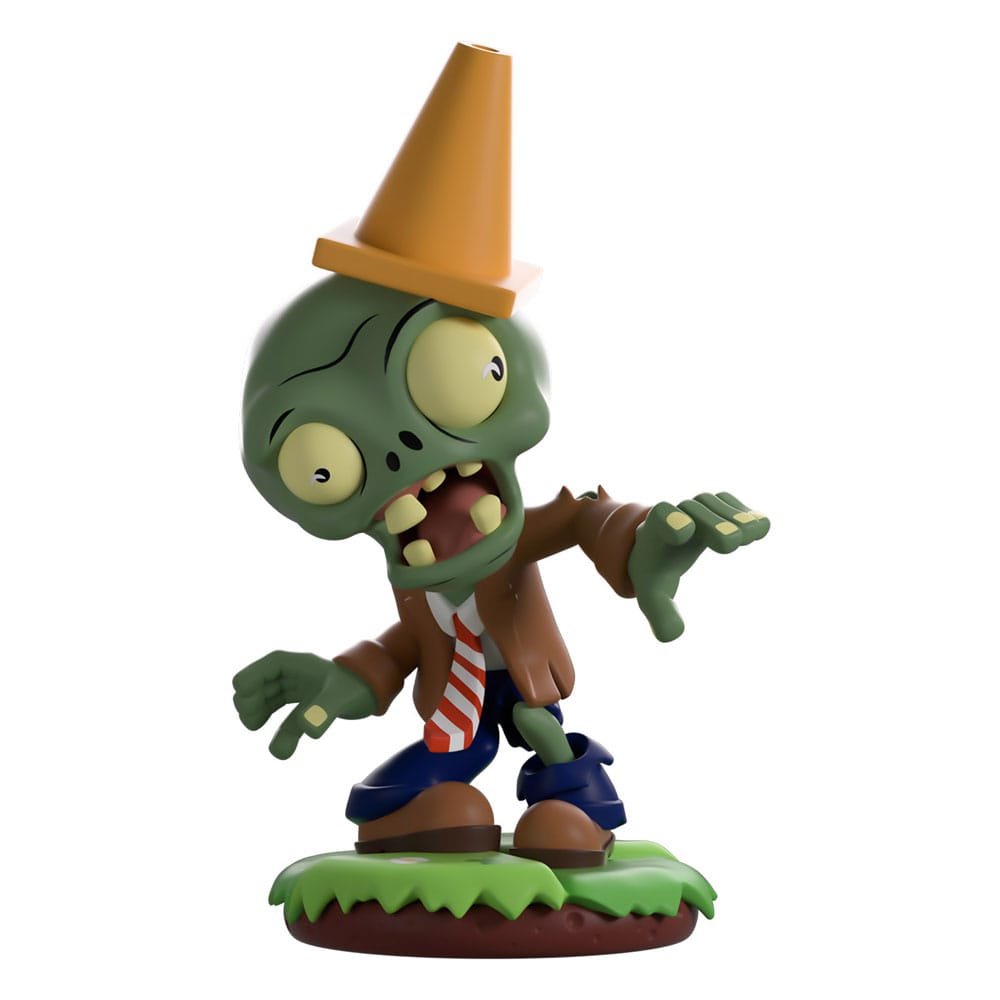 Figura vinyl de Conehead Zombie en Plants vs. Zombies por Youtooz