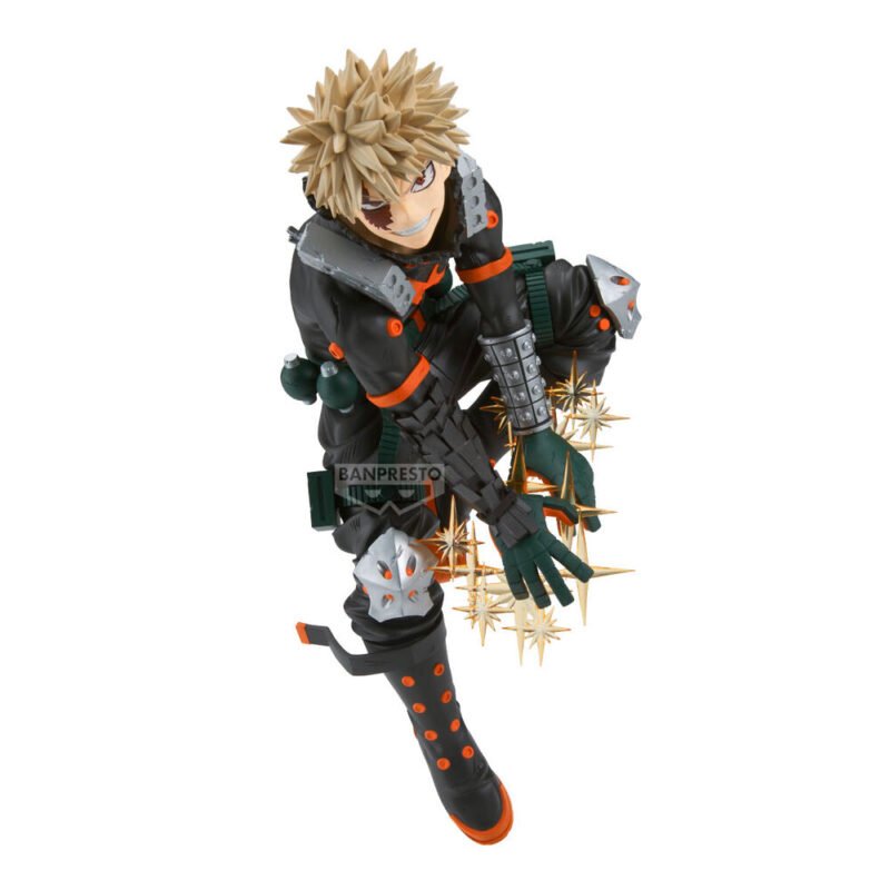 Figura Maximatic de Katsuki Bakugo en My Hero Academia por Banpresto
