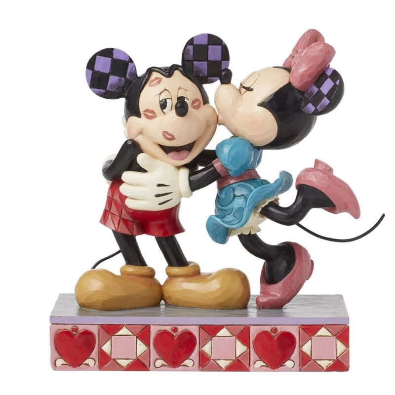 Figura de Mickey y Minnie Love en Disney por Enesco