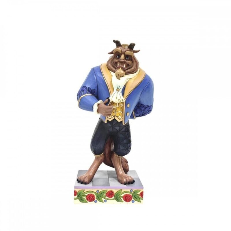 Figura de Bestia con traje en Disney por Enesco