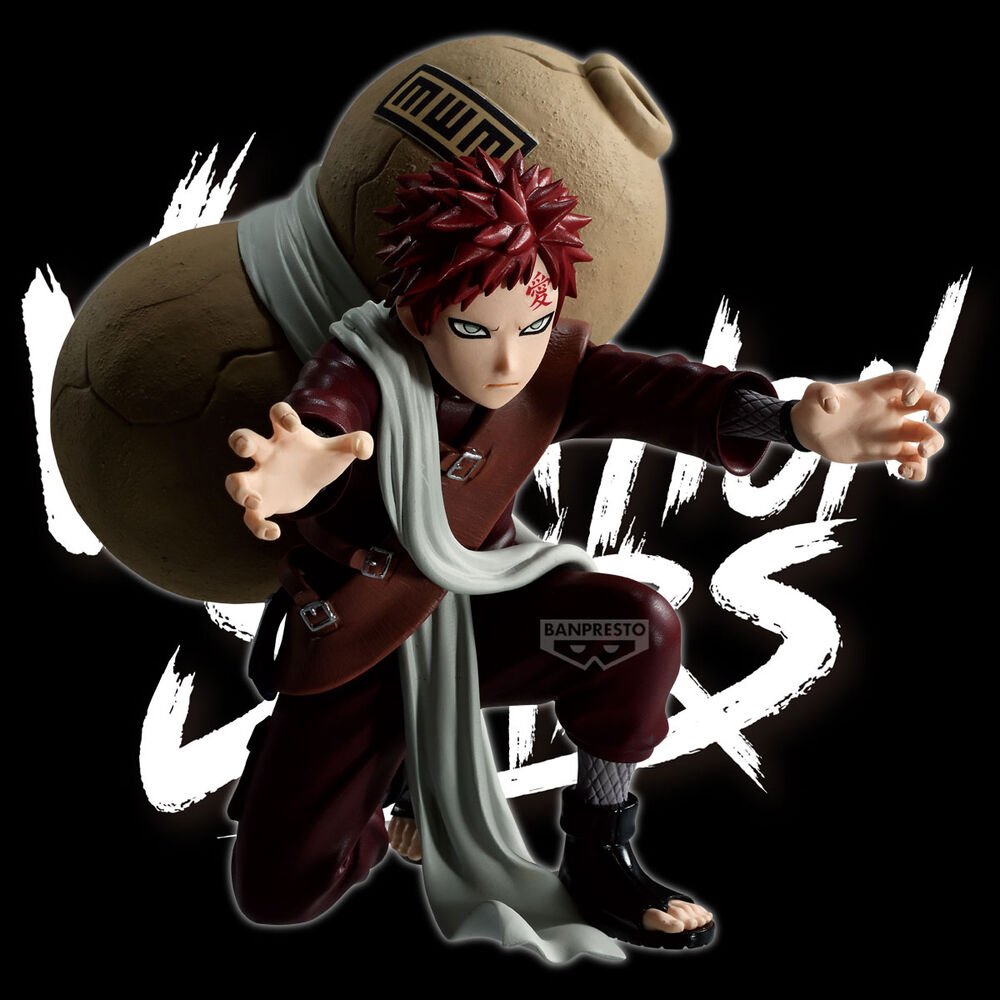 Figura Vibration Stars de Gaara en Naruto por Banpresto - Imagen 6
