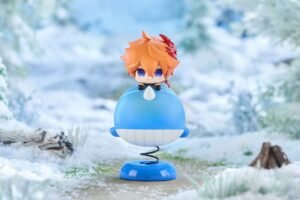 Estatua PVC de Tartaglia Chibi Chara Yurayura Stand Ver. en Genshin Impact por APEX - Imagen 9