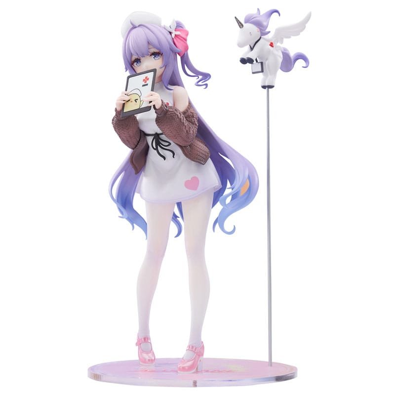 Estatua PVC Limepie Series 1/8 de Unicorn Angelic Nurse Ver. en Azur Lane por APEX