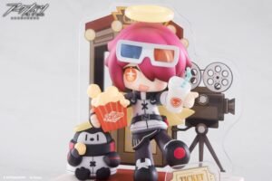 Estatua PVC Mini Series Will You be Having the Dessert? de Exusiai en Arknights por APEX - Imagen 4