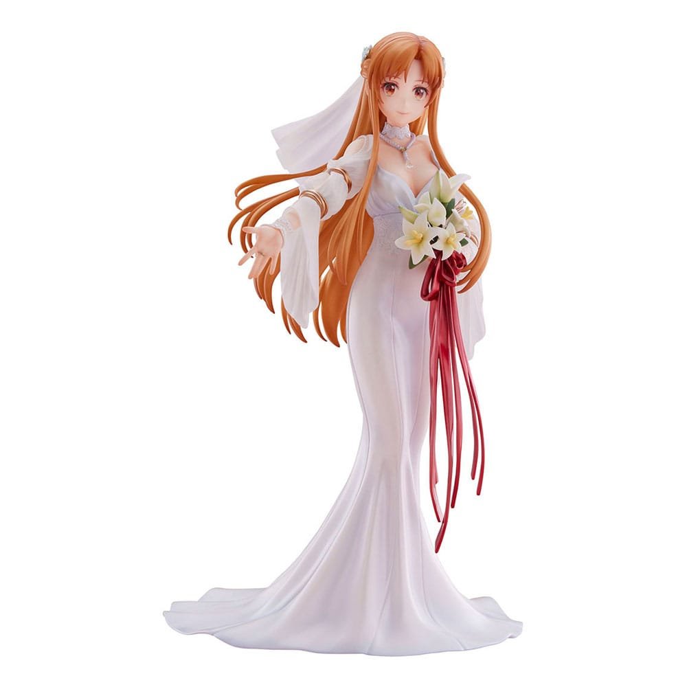 Estatua PVC 1/7 de Asuna Wedding Ver. en Sword Art Online por Design COCO