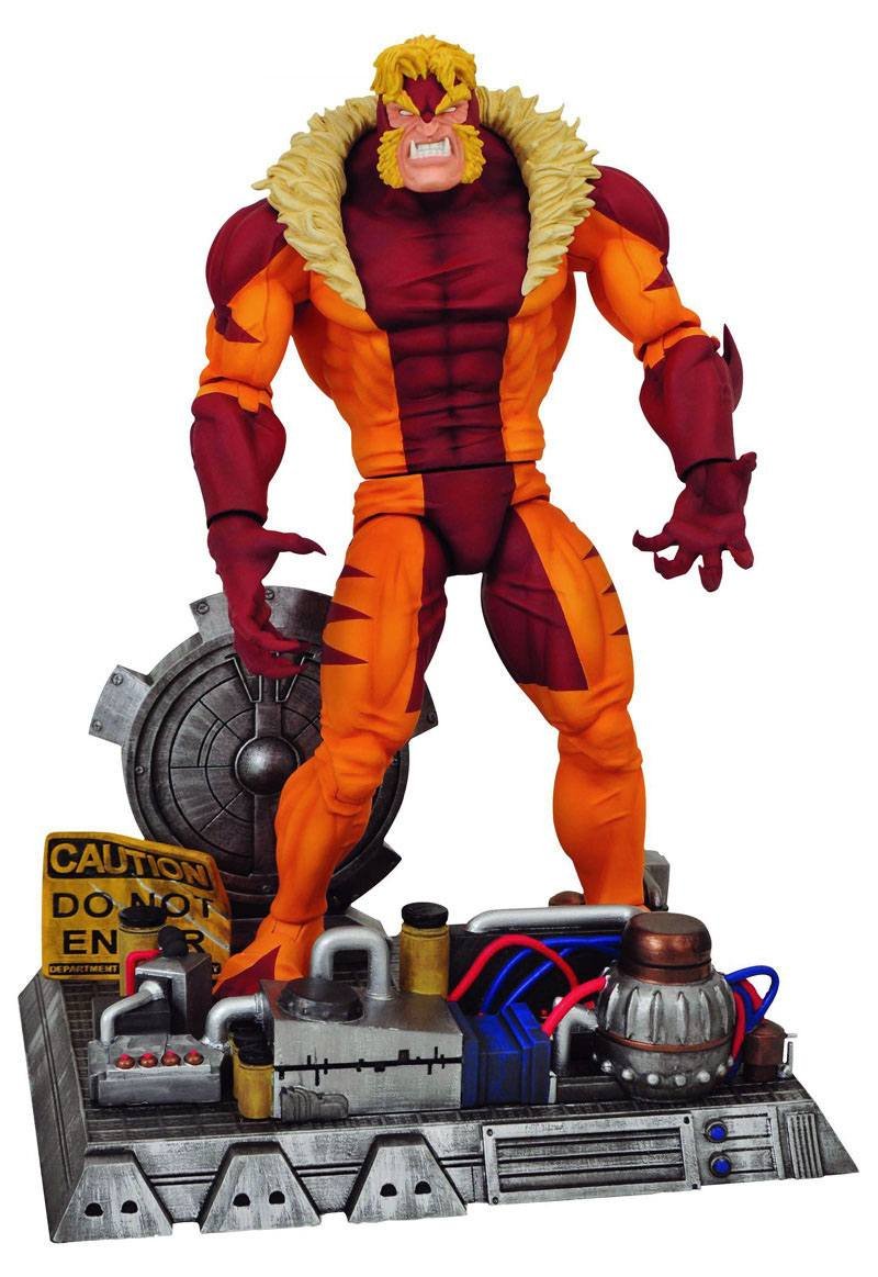 Figura Marvel Select de Sabretooth por Diamond Select