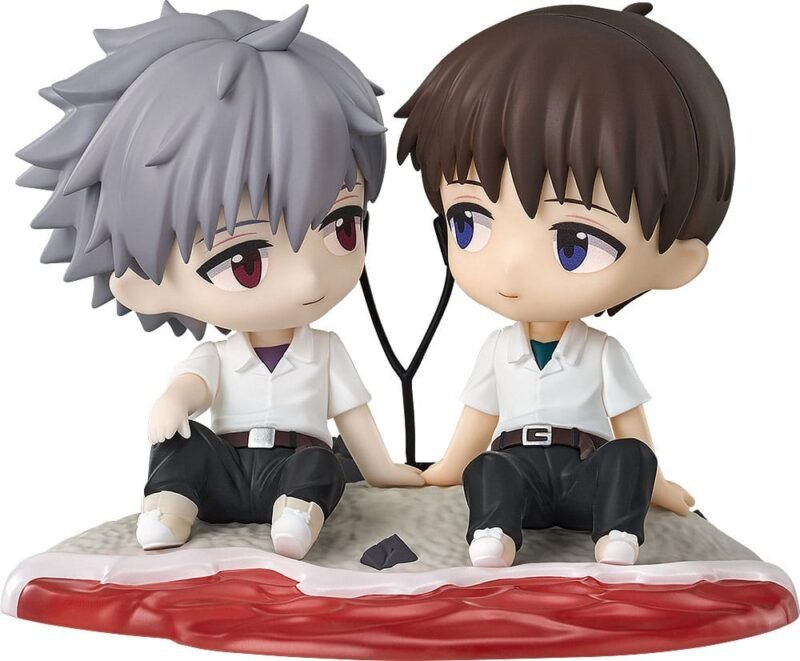 Figura Chibi de Shinji Ikari y Kaworu Nagisa en Rebuild of Evangelion por Good Smile Company