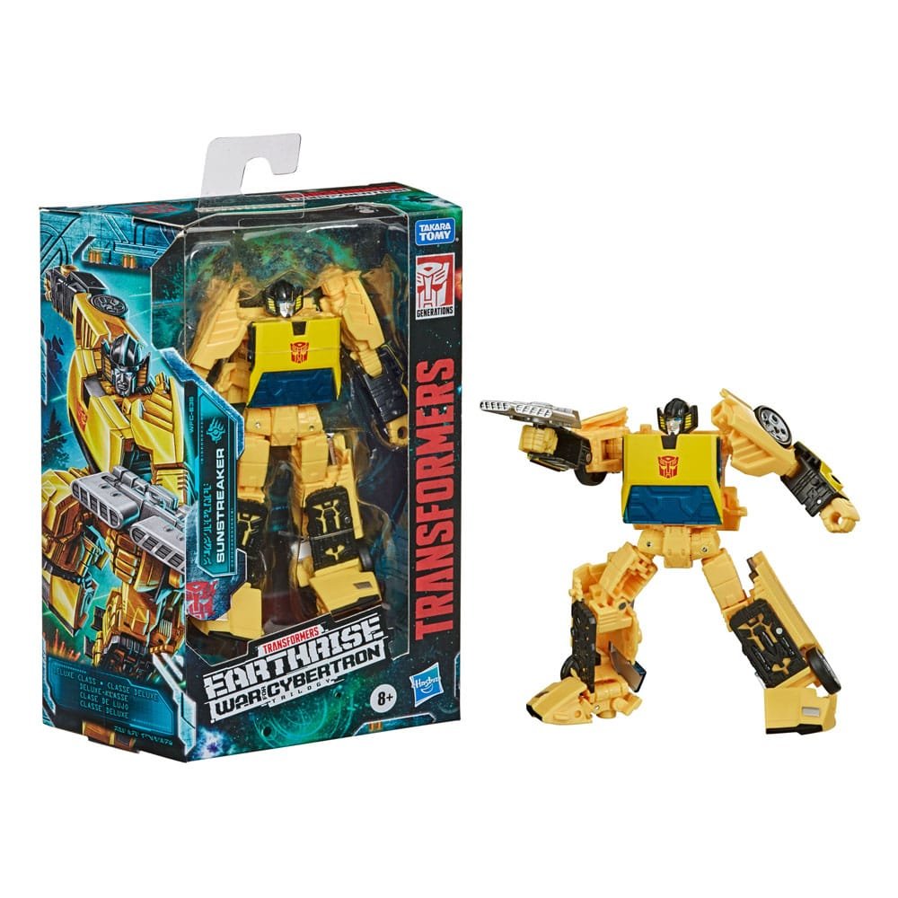 Figura Transformers Generations War for Cybertron Earthrise Deluxe Class de Sunstreaker por Hasbro - Imagen 8