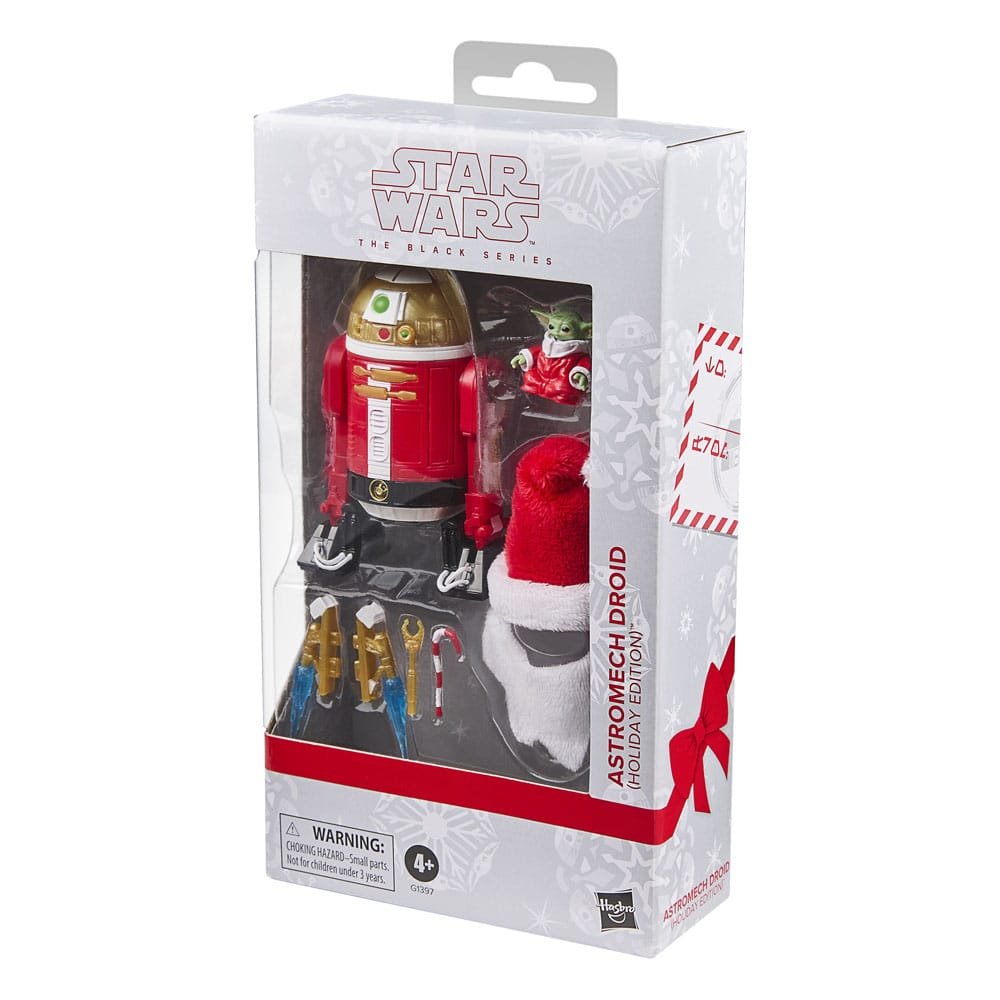 Figura Black Series de Astromech Droid Holiday Edition en Star Wars por Hasbro - Imagen 3