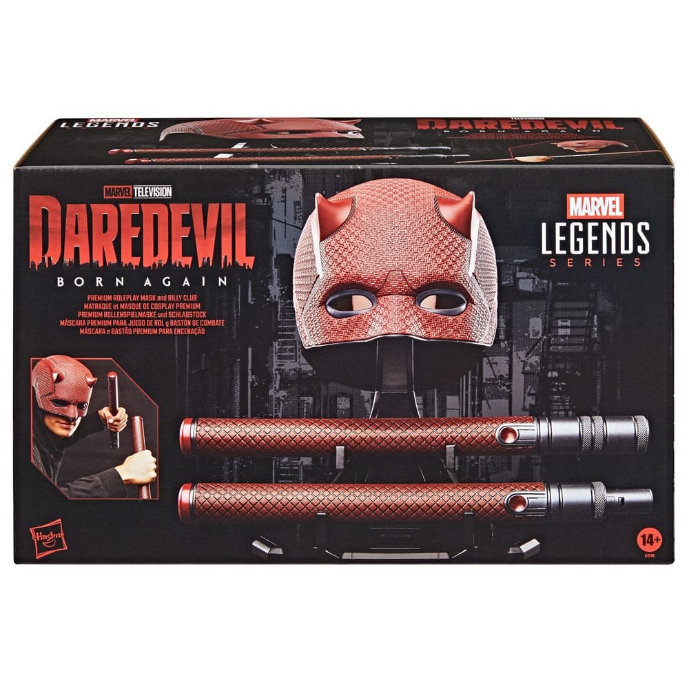 Máscara Premium y Bastón de Combate Marvel Legends de Daredevil en Daredevil Born Again por Hasbro - Imagen 9