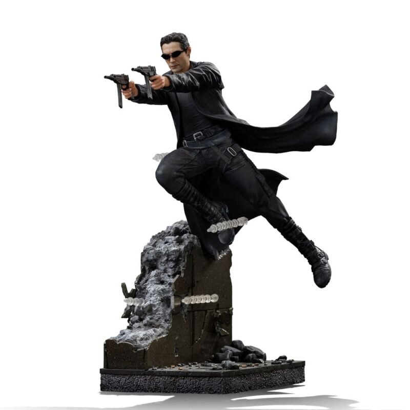 Estatua Art Scale 1/10 de Neo en The Matrix por Iron Studios