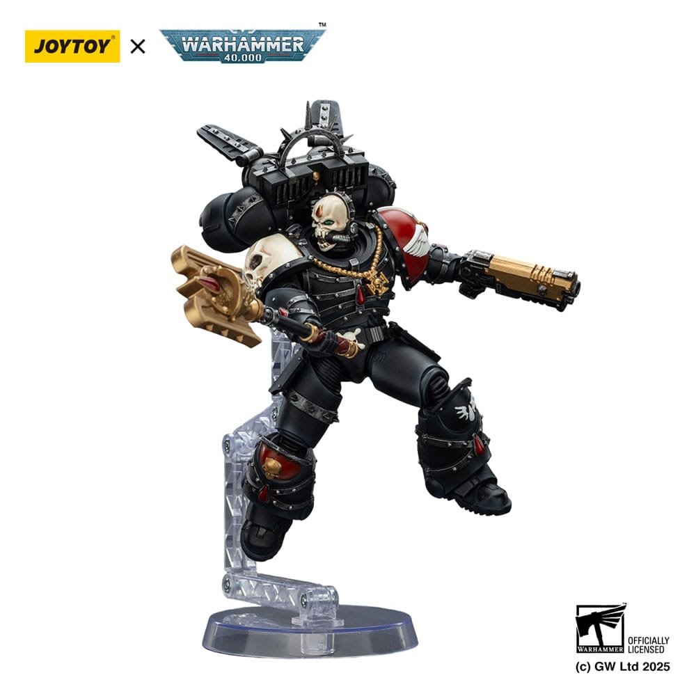 Figura de Lemartes With Jump Pack de Blood Angels en Warhammer 40k por Joy Toy - Imagen 9
