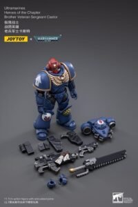 Figura 1/18 Ultramarines Heroes of the Chapter Brother Veteran Sergeant Castor en Warhammer 40k por JoyToy - Imagen 5