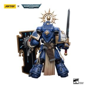 Figura 1/18 Ultramarines Primaris Captain with Relic Shield and Power Sword en Warhammer 40k por JoyToy - Imagen 2