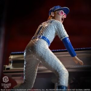 Estatua Rock Iconz de Elton John por Knucklebonz - Imagen 9