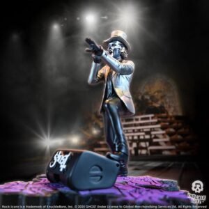 Estatua Rock Iconz de Papa V Perpetua Top Hat en Ghost por Knucklebonz - Imagen 5