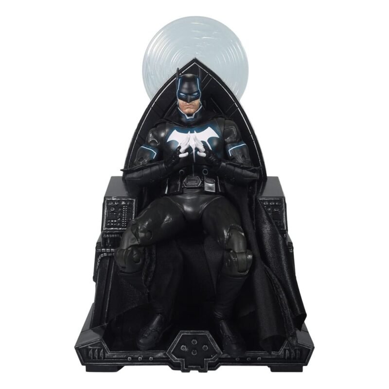 Figura McFarlane Collector Edition #47 de Batman con Mobius Chair en Darkseid War por McFarlane Toys