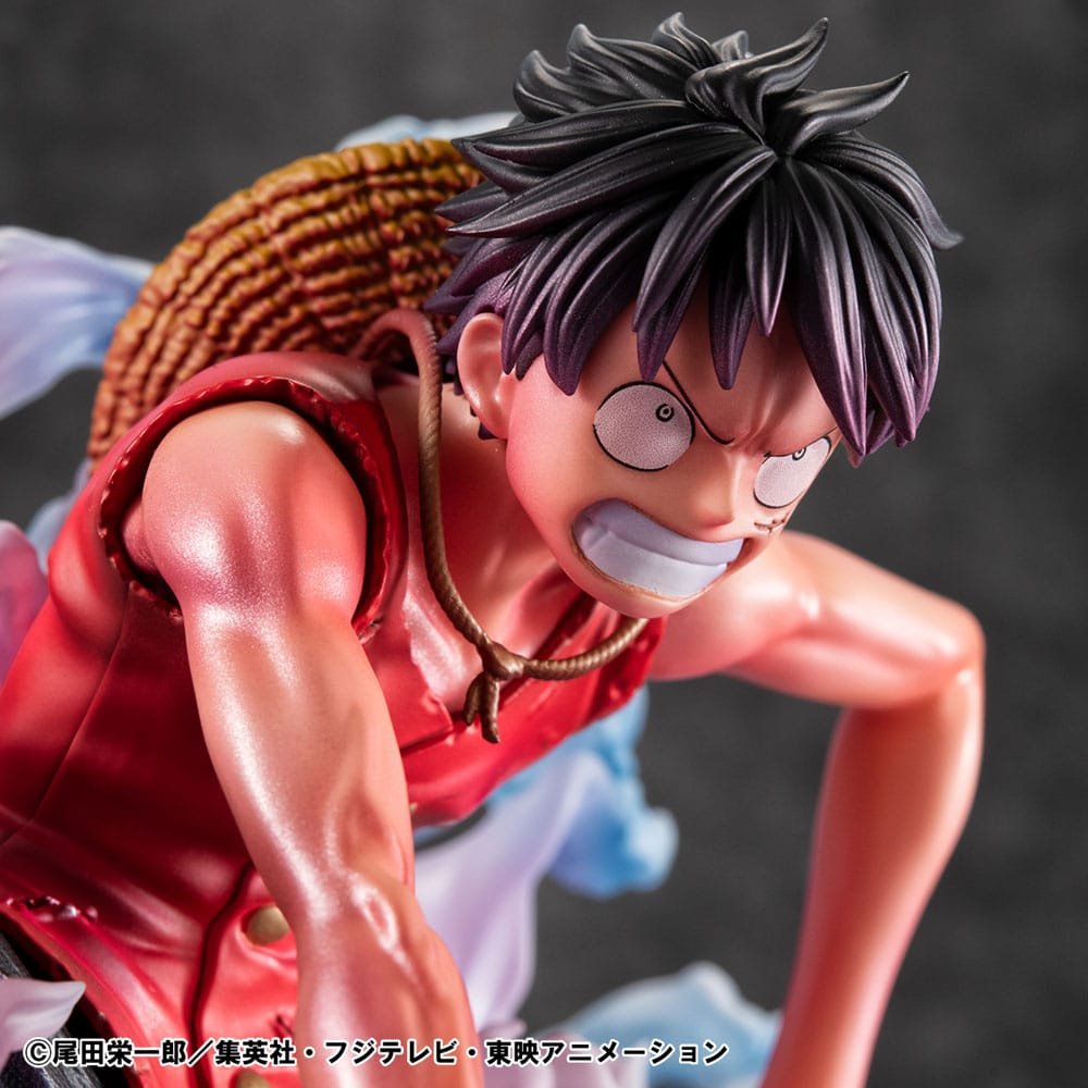 Estatua PVC P.O.P. Monkey D. Luffy Gear 2 Limited Edition en One Piece por Megahouse - Imagen 2