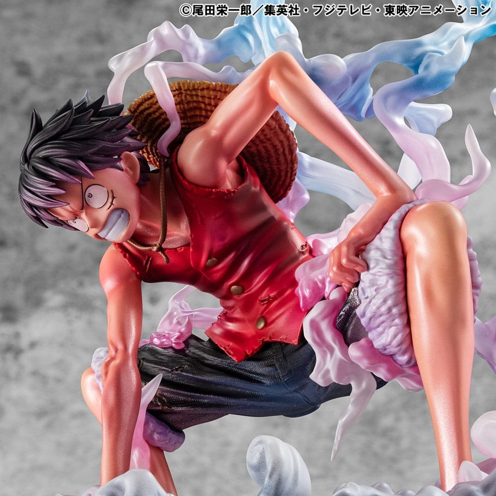 Estatua PVC P.O.P. Monkey D. Luffy Gear 2 Limited Edition en One Piece por Megahouse - Imagen 5