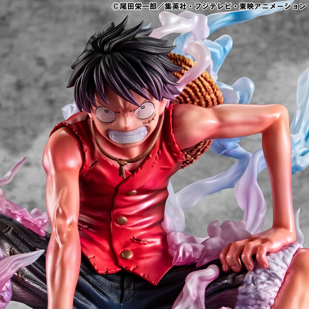 Estatua PVC P.O.P. Monkey D. Luffy Gear 2 Limited Edition en One Piece por Megahouse - Imagen 7