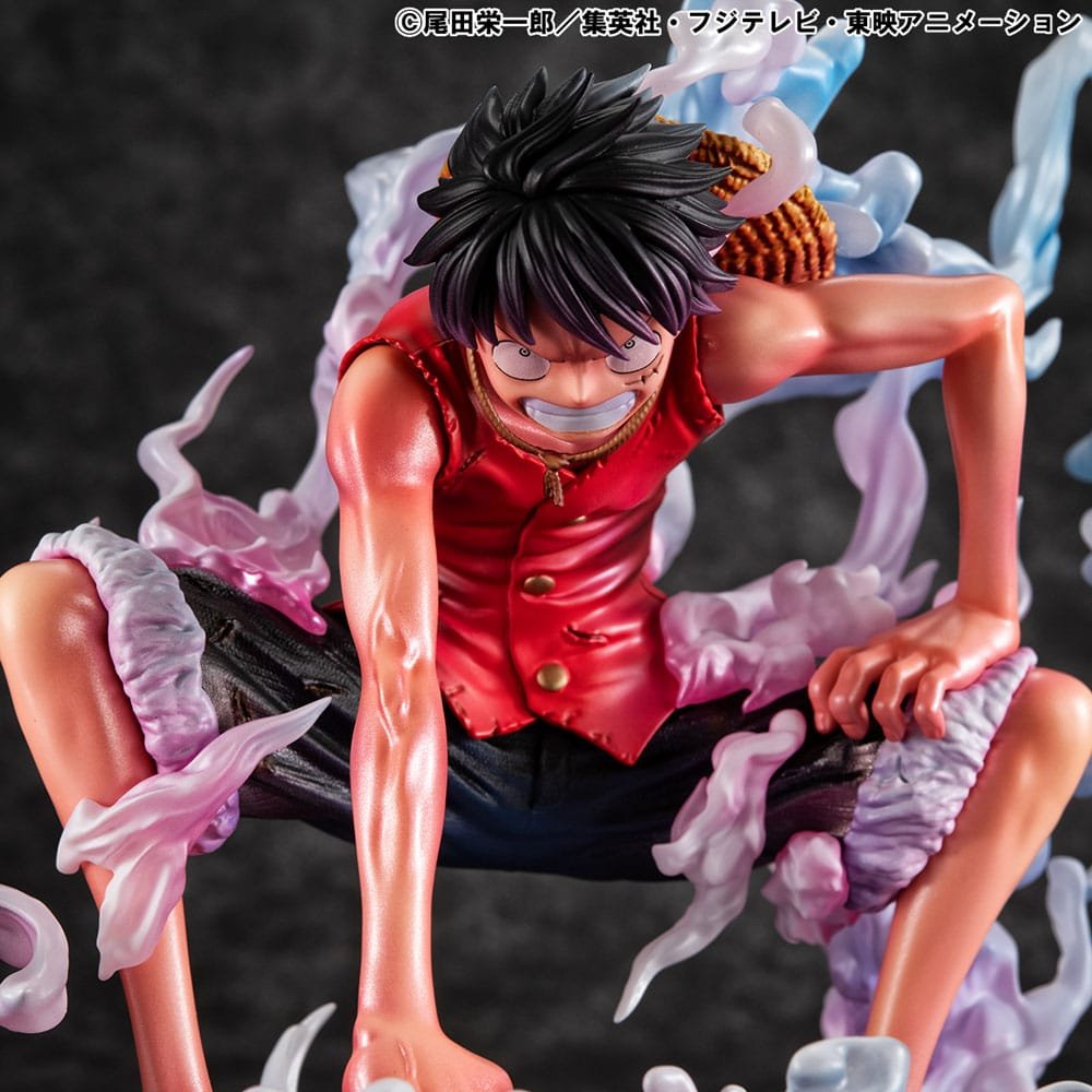 Estatua PVC P.O.P. Monkey D. Luffy Gear 2 Limited Edition en One Piece por Megahouse - Imagen 8