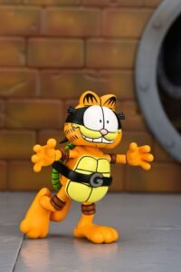 Pack de 2 Figuras Ultimate Garfello y Odie en Teenage Mutant Ninja Turtles Archie Comics x Garfield por NECA - Imagen 8