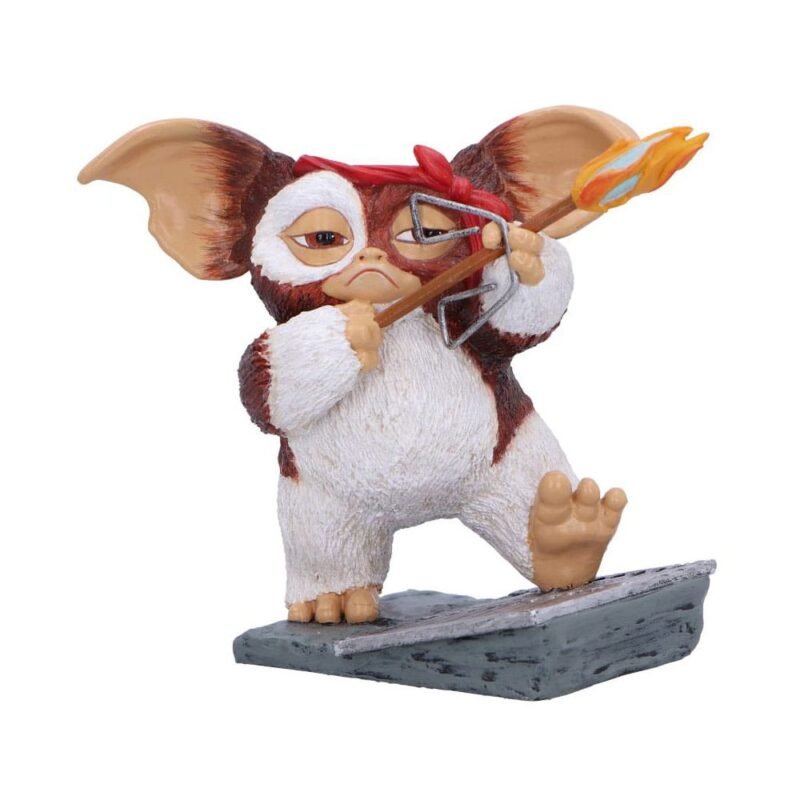 Figura Gizmo Ready Aim Fire en Gremlins por Nemesis Now