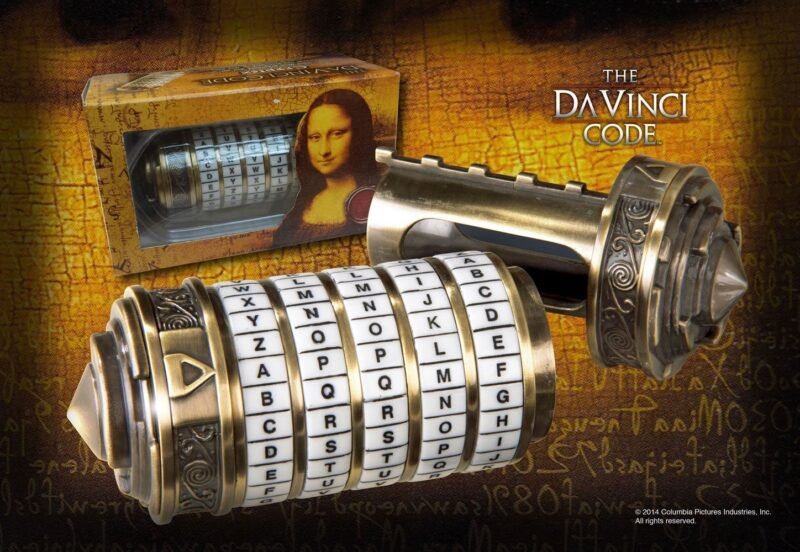 Réplica Mini Cryptex en El Código Da Vinci por Noble Collection