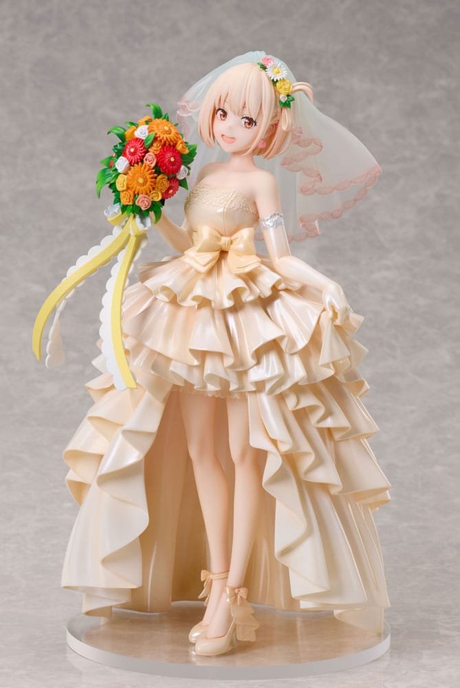 Estatua PVC 1/7 Vestido de Novia Ver. de Chisato Nishikigi en Lycoris Recoil por Aniplex